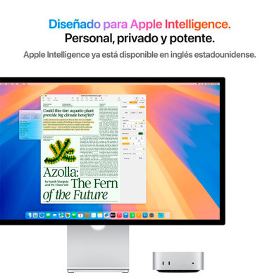 Apple Mac Mini M4 16GB RAM 256GB SSD Prata
