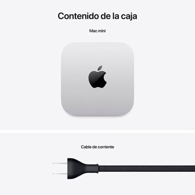 Apple Mac Mini M4 16GB RAM 256GB SSD Prata