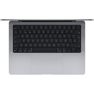 Apple Macbook Pro 14 " /M1 Pro 10-Core CPU/16GB/1TB SSD/16-Core GPU Gris Brilho