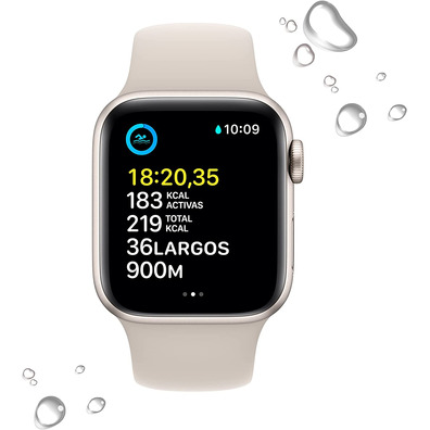 Apple Watch SE 2ª Gen GPS 40mm Blanco Estrella MNJP3TY/A