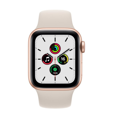 Apple Watch SE 2021 GPS/Cellular 40mm Aluminio Oro Correa Deportiva Bege