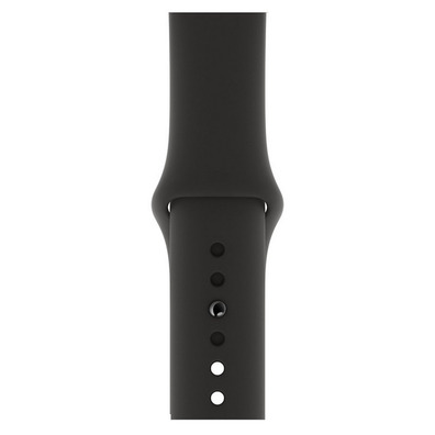 Apple Watch Series 5 44mm GPS Aluminio Gris Meia con correa Negra Sport MWVF2TY/A