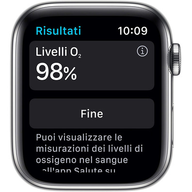 Apple Watch Series 6 GPS + Cela 44mm Acero Inoxidável Milanese Loop Plata