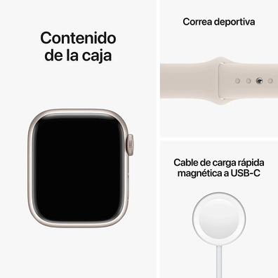 Apple Watch Series 8 GPS 41mm Blanco Estrella / Correa Blanco Estrella