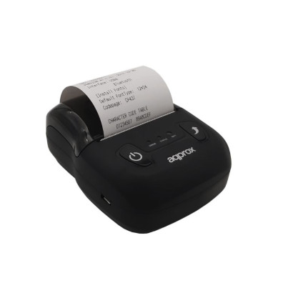 Impressora TPV Portátil Approx APPPOS58AU com Bateria Térmica 56mm USB - Corte Manual e Automática