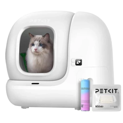 Areneiro Automático PETKIT Pura Max 2 Basic Kit - Tecnologia xSecure - Controle APP - Capacidade Extragrande