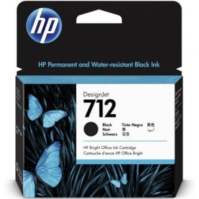 Cartucho de Tinta Original HP no712 - Preto