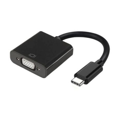 Conversor USB Tipo-C Aisens A109-0347 VGA Hembra - Adequado para Projecções