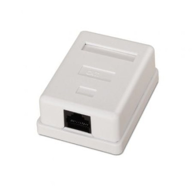 Roseta de Superfície Aisens Cat.6 - Conectividade Ethernet de Alta Velocidade