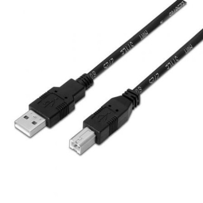 Cabo USB 2.0 Aisens A101-0007 Tipo-B Macho - 3m