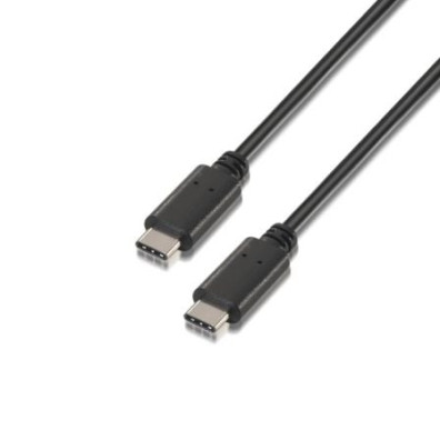 Cabo USB Tipo-C 2.0 Aisens A107-0056 | 480Mbps | 1m