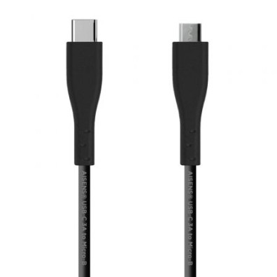Cabo USB 2.0 Tipo-C a MicroUSB Macho 1m - Alta Velocidade 480Mbps