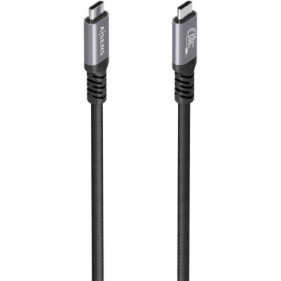 Cabo USB Tipo-C Aisens 3.2 A107-0989 | 100W | 10Gbps | 4m