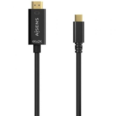 Cabo Conversor HDMI 4K Aisens A109-0623 USB Tipo-C - HDMI Macho 27W