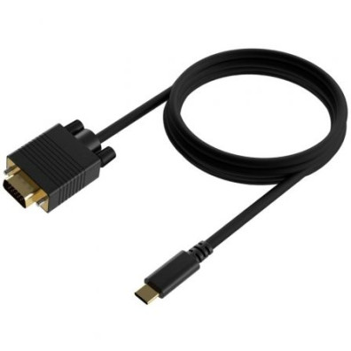 Cabo Conversor USB Tipo-C a VGA Macho - 27W - 1250Mbps