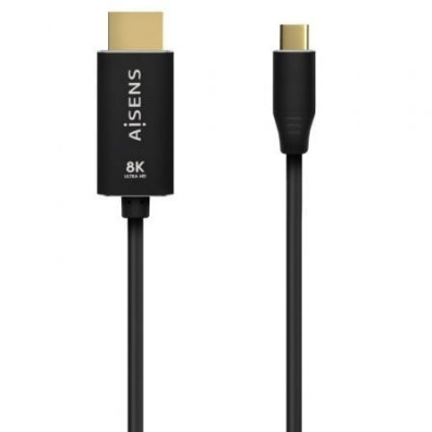 Cabo Conversor USB Tipo C a HDMI 8K - 27W - 6000Mbps | Aisens 2m