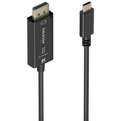 Cabo Conversor USB Tipo-C a DisplayPort - Aisens A109-0879 / 1.8m