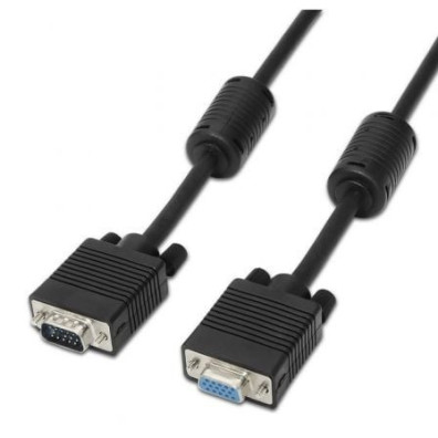 Cabo Alargador VGA Macho a VGA Hembra 1.8m - Alta Velocidade 10Mbps