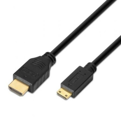 Cabo HDMI Aisens de alta velocidade - HDMI Macho a Mini HDMI Macho