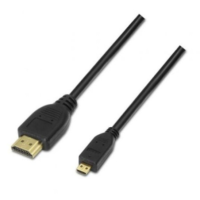 Cabo Micro HDMI Aisens | HDMI Macho a Micro HDMI Macho - 80cm