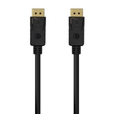 Cabo DisplayPort Aisens A124-0548 4K - DisplayPort Macho a DisplayPort Macho 50cm - Até 5W/2300Mbps