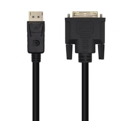 Cabo Conversor Aisens DisplayPort Macho a DVI Macho 3m - Até 5W/ 2300Mbps