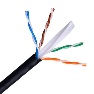 Bobina de Cabo RJ45 Exteriores UTP Cat.6 Aisens Im permeável 305 m