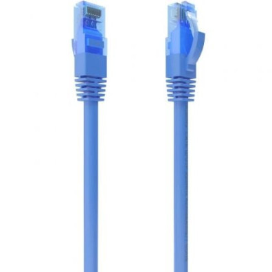 Cabo de Rede RJ45 AWG26 CCA UTP Aisens A135-0798 Cat.6/ 75cm - Azul