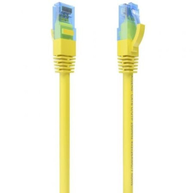 Cabo de Rede RJ45 Aisens A135-0832 Cat.6/ 75cm UTP CCA AWG26 - Amarelo