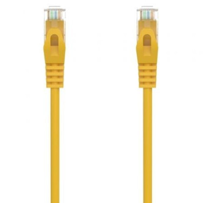 Cabo de Rede RJ45 AWG24 UTP Aisens A145-0567 Cat.6A/ LSZH/ 1.5m - Amarelo