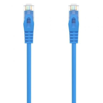 Cabo de Rede RJ45 AWG24 UTP Aisens A145-0572 Cat.6A/ LSZH/ 50cm - Azul