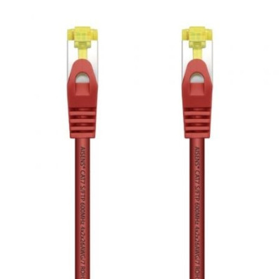 Cabo de Rede Cat.7 Aisens RJ45 SFTP 50cm - Vermelho