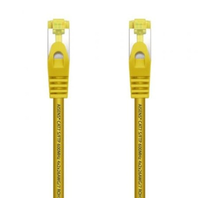 Cabo de Rede RJ45 SFTP Aisens A146-0472 Cat.7/ 25cm - Amarelo