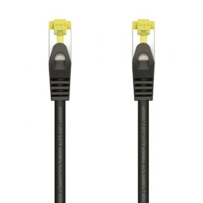 Cabo de Rede RJ45 SFTP Aisens A146-0487 Cat.7/ 2m - Preto