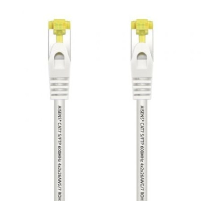 Cabo de Rede RJ45 SFTP Aisens A146-0491 Cat.7/ 2m - Branco