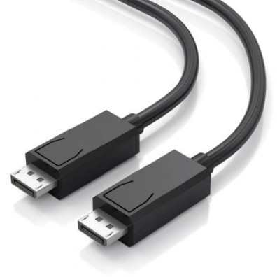 Cabo DisplayPort 1.4 CCS 8K Aisens A149-1019 Macho a Macho 2m - Preto