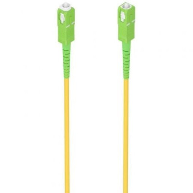 Cabo de Fibra Óptica G657A2 3.0 9/125 SMF Aisens A152-0982/ LSZH/ 5m - Amarelo