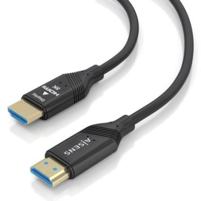 Cabo HDMI Aisens A153-0937 2.1 AOC 8K / HDMI Macho a HDMI Macho 30m - Preto