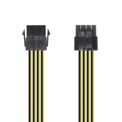 Cabo de Alimentação Microprocessador Aisens A131-0419/ Molex -4+4 PIN Macho - Molex 8 PIN Hembra - 30cm
