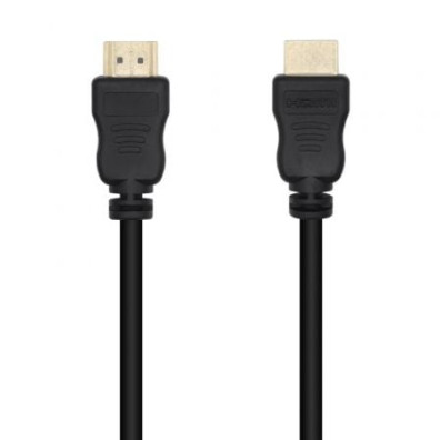 Cabo HDMI 1.4 14+1 CCS Aisens A119-0530/ HDMI Macho - HDMI Macho/ 2m - Preto