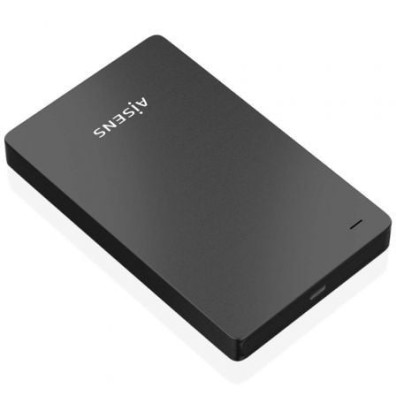 Caixa Externa para Disco Duro de 2.5" Aisens ASE-2542B/ USB 3.1 - Sem parafusos