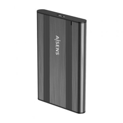 Caixa Externa para Disco Duro de 2.5" Aisens ASE-2526GR/ USB 3.1 - Sem parafusos