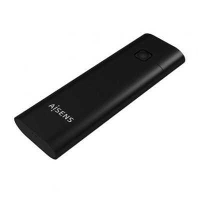 Caixa Externa para Disco SSD M.2 NVMe Aisens ASM2-020B/ USB 3.2 Gen2 - Sem Tornillos