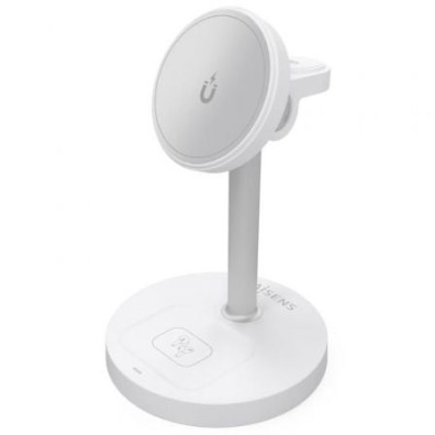 Base de carga Inalámbrica Aisens ASCH-15W3WC065-W/ 15W - Branco