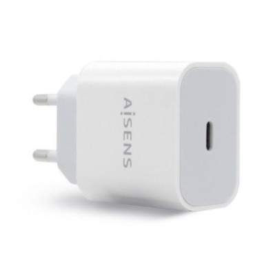 Carregador Aisens USB-C PD3.0 20W Branco - 20W