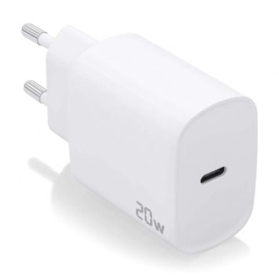 Carregador de Pared Aisens A110-0752/ 1xUSB Tipo-C - 20W