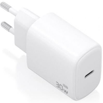 Carregador de Pared GaN Aisens A110-0975 - 1xUSB Tipo-C - 30W