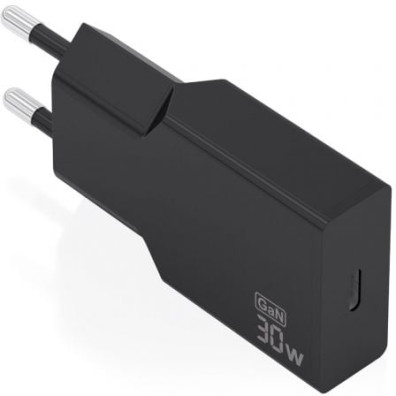 Carregador de Pared GaN Aisens A110-1004, 30W, 1xUSB Tipo-C