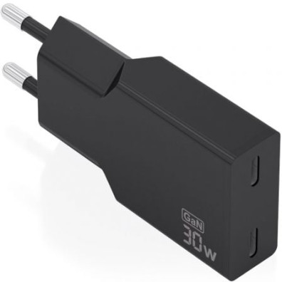 Carregador de Pared Aisens A110-1006 GaN 30W 2xUSB Tipo-C