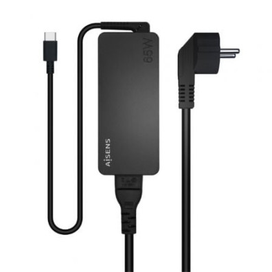 Carregador Portátil Aisens 65W Tipo-C ASCH-1PD65D-BK